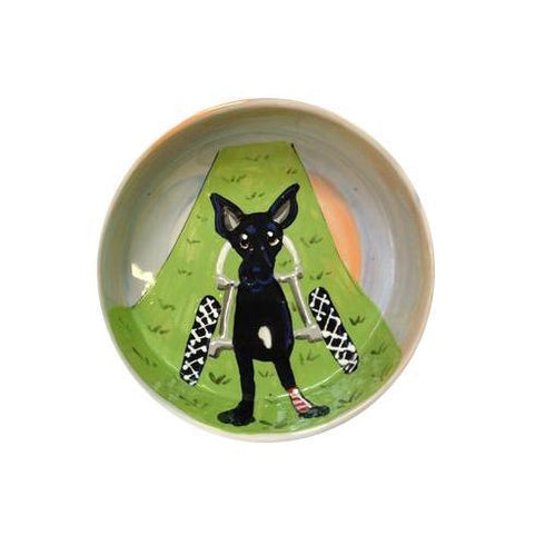 Miniature Pinscher 4 Dog Bowl