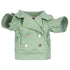 Mint Denim Biker Dog Coat