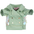 Mint Mermaid Biker Dog Coat
