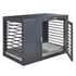 Moderno Dog Crate Grey