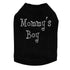 Mommy's Boy Rhinestone Dog Tank