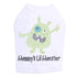 Mommy's Lil Monster Boy Rhinestone Dog Tank