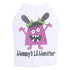 Mommy's Lil Monster Girl Rhinestone Dog Tank