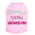 Mommy's Little Valentine Rhinestone Dog Tank