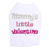 Mommy's Little Valentine Rhinestone Dog Tank
