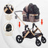 Monza Luxury 3-In-1 Stroller Black