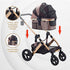 Monza Luxury 3-In-1 Stroller Gold