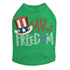 Mr. Freedom Rhinestone Dog Tank