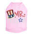 Mr. Freedom Rhinestone Dog Tank