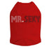 Mr. Sexy Rhinestone Dog Tank