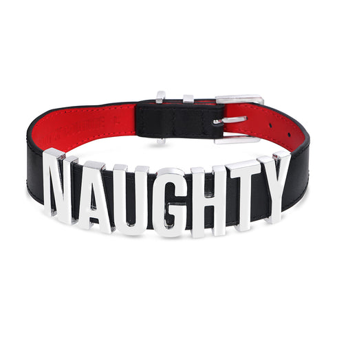 Naughty Confession Dog Collar