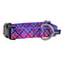 Neon Sunrise Pink Plaid EarthStyle Dog Collar