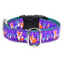 Nocturnal Fox And Mushroom Essential 1" Dog Collar