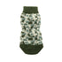 Non-Skid Dog Socks Green Camo