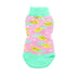 Non-Skid Dog Socks Pink Pineapple