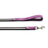 Nubuck Fuchsia Dog Leash