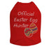 Official Easter Egg Hunter Rhinestone Dog Tank