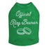 Official Ring Bearer Rhinestone Dog Tank