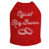 Official Ring Bearer Rhinestone Dog Tank