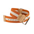 Orange And Cream Tape XLarge Dog Collar