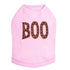 Orange Glitter Boo Dog Tank