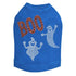 Orange Glitter Boo With Rhinestone Ghost Dog Tank