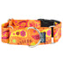Orange Paisley EarthStyle Dog Collar