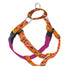 Orange Paisley EarthStyle Freedom No-Pull Dog Harness