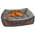 Otter Faux Fur B Lounge Dog Bed