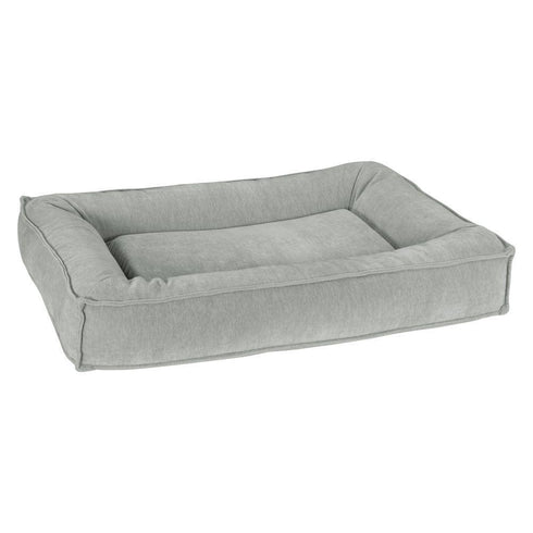 Oyster Microvelvet Divine Futon Dog Bed