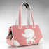 Pampered Poodle Rescue Me Tote Faux Leather Dog Carrier Pink