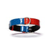Patent Leather Rugby Dog Collar