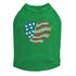 Patriotic Heart #2 Rhinestone Dog Tank