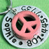 Peace Lifesaver Dog ID Tag