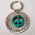 Peace Lifesaver Dog ID Tag