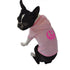 Peace N Love Dog Hoodie Small