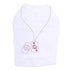 Peace Tags Rhinestone Dog Tank