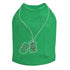 Peace Tags Rhinestone Dog Tank