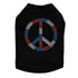 Peace USA Rhinestone Dog Tank
