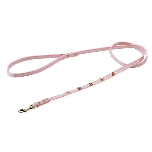 Pebbies Light Pink Cat Eye Dog Leash