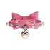 Perlee Pink Dog Collar