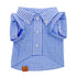 Personalized Checked Button Down Dog Shirt