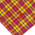 Personalized Dog Bandana Fausta Tartan