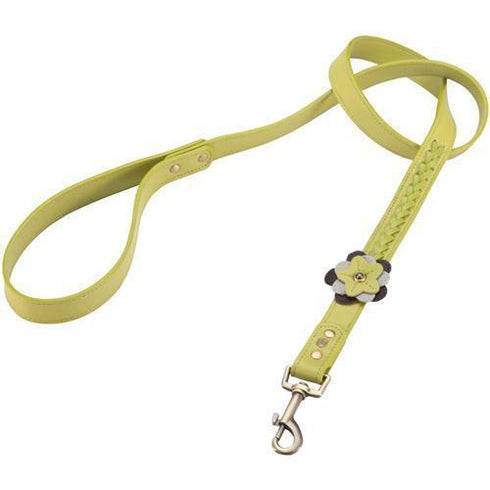 Petal Green Orchid Dog Leash