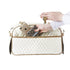 Petote Marlee Dog Carrier Ivory Quilted