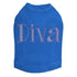 Pink Diva Rhinestone Dog Tank