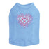Pink Heart Rhinestone Dog Tank
