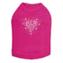 Pink Heart Rhinestone Dog Tank