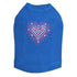 Pink Heart Rhinestone Dog Tank