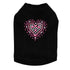 Pink Heart Rhinestone Dog Tank